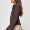 Elara · Chemise Élégante à Rayures Fines
