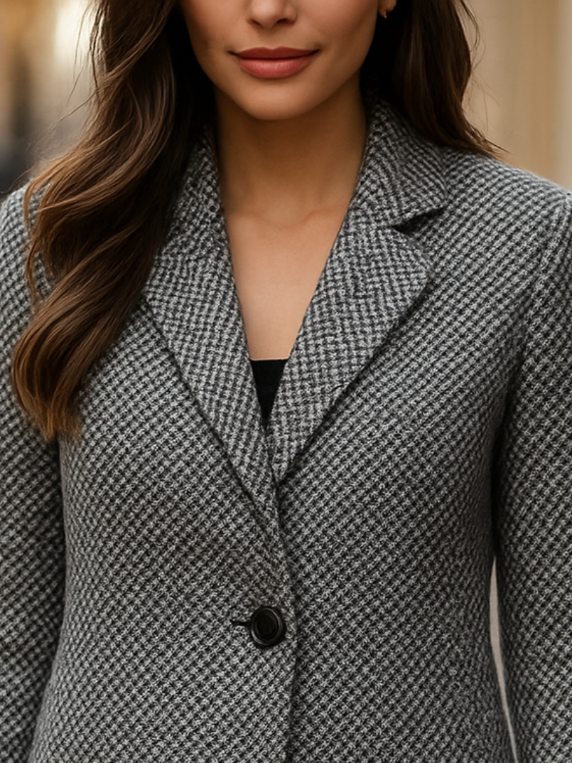 Elara · Manteau Élégant au Charme Éternel