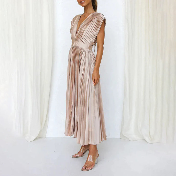 Marni™ | Robe Midi Plissée Intemporelle