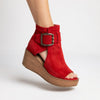 Sara | Bottines Ouvertes avec Talon au Design Moderne