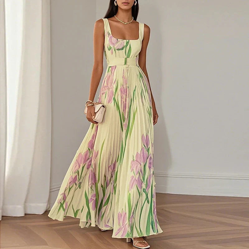 Oriah™ | Robe Maxi A-Line Florale