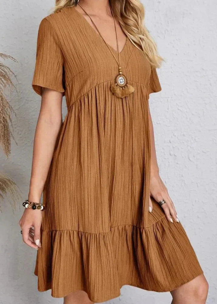 ENORA | ROBE ÉLÉGANTE ET FLATTEUSE