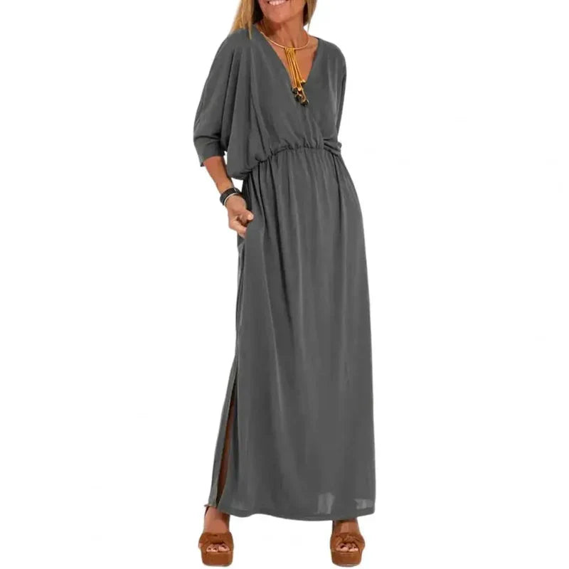 ISABELLA | Robe longue fluide au style unique pour toutes les occasions