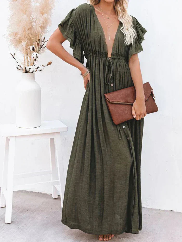 ANNALISA | Robe Élégante et Confortable pour Jours Ensoleillés