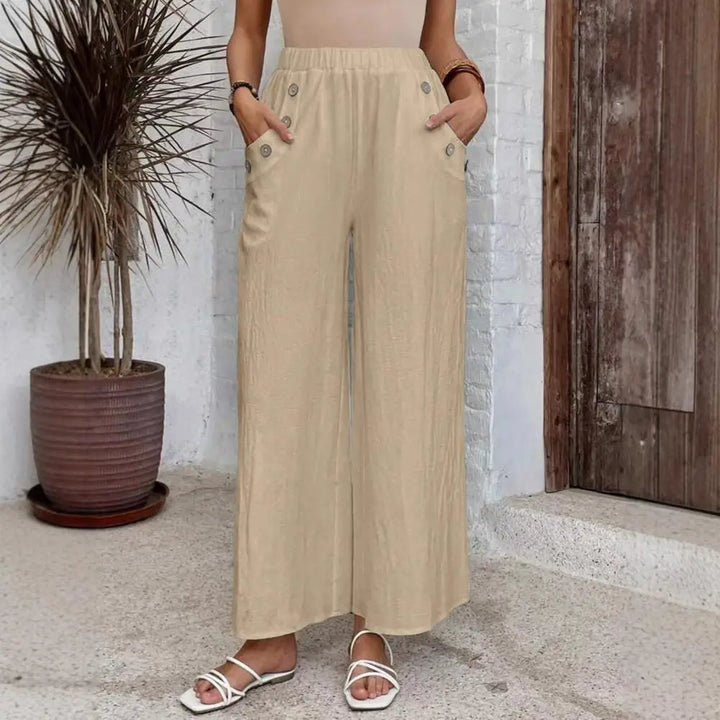 Elara · Pantalon Élégant Grande Taille
