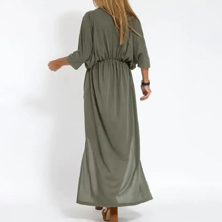 ISABELLA | Robe longue fluide au style unique pour toutes les occasions