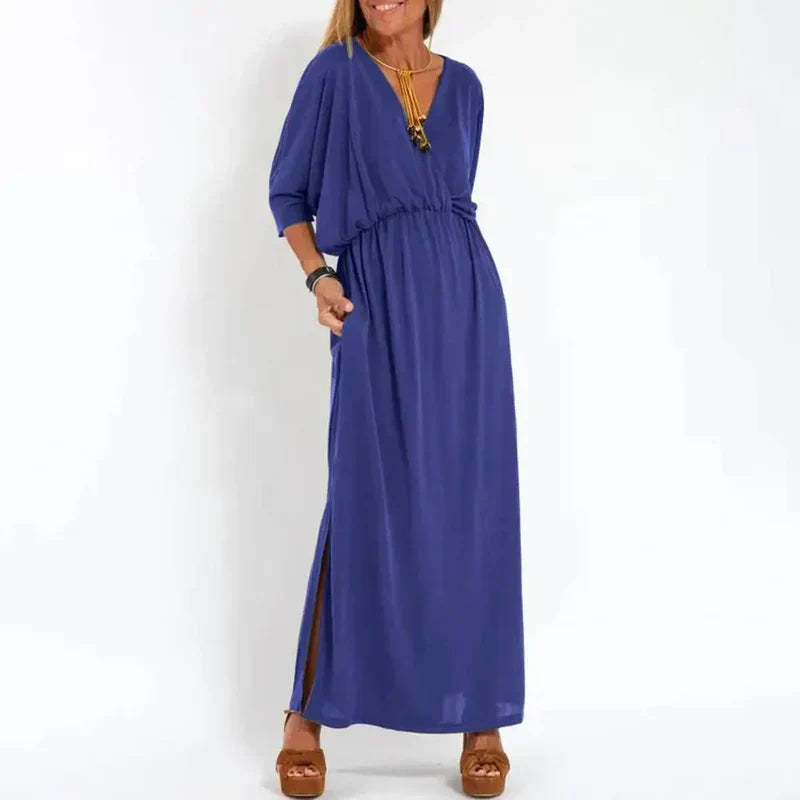 ISABELLA | Robe longue fluide au style unique pour toutes les occasions