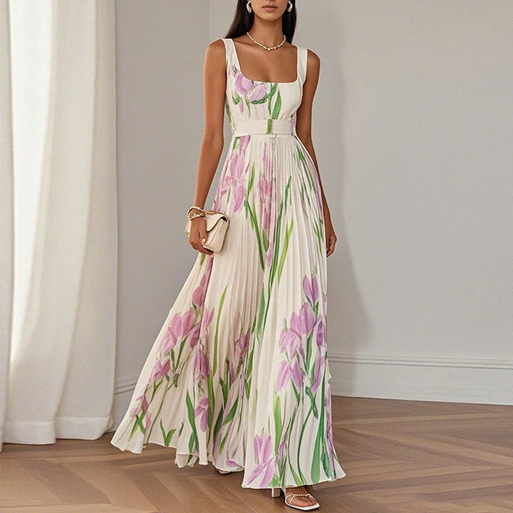 Oriah™ | Robe Maxi A-Line Florale