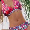 Neeltje - Bikini avec design floral et géométrique