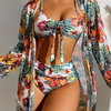 Glenda - Bikini avec jupe fleurie