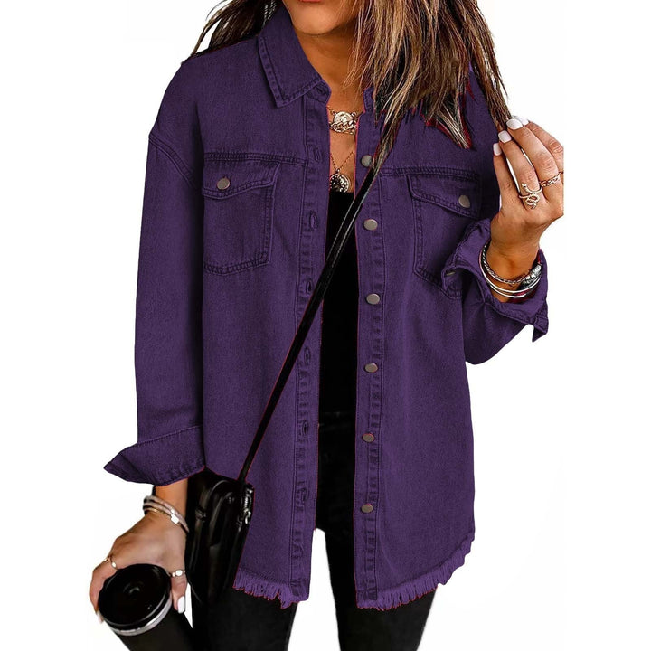 KATJA | VESTE EN DENIM CLASSIQUE POUR FEMMES