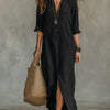 WILLOW | Robe maxi sans effort avec une silhouette flatteuse Polyvalente pour le quotidien