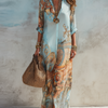 Serena | Robe Chemisier Méditerranéenne
