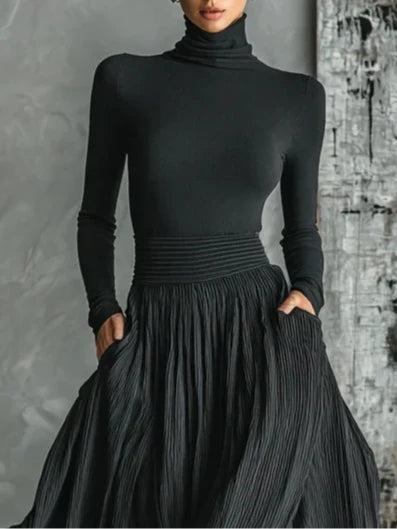 Elara · Jupe Maxi Taille Haute