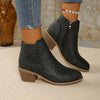 Elara · Bottines Élégantes en Cuir Respirant avec Confort Durable