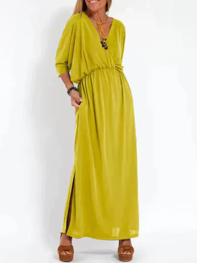 ISABELLA | Robe longue fluide au style unique pour toutes les occasions