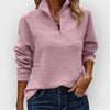 Elara · Pull Chic Décontracté à Col Zippé