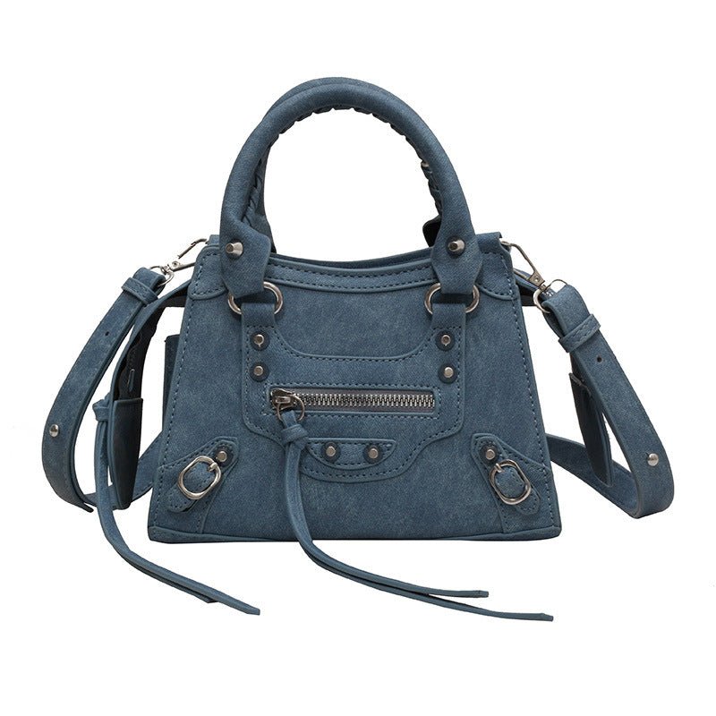 Elara · Sac en Denim Bleu Horizon
