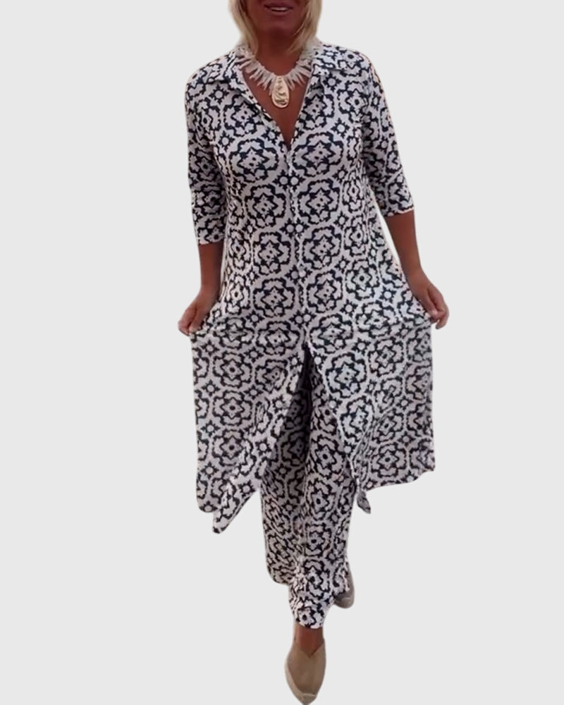 Gabriella™ | Ensemble élégant vintage en deux pièces