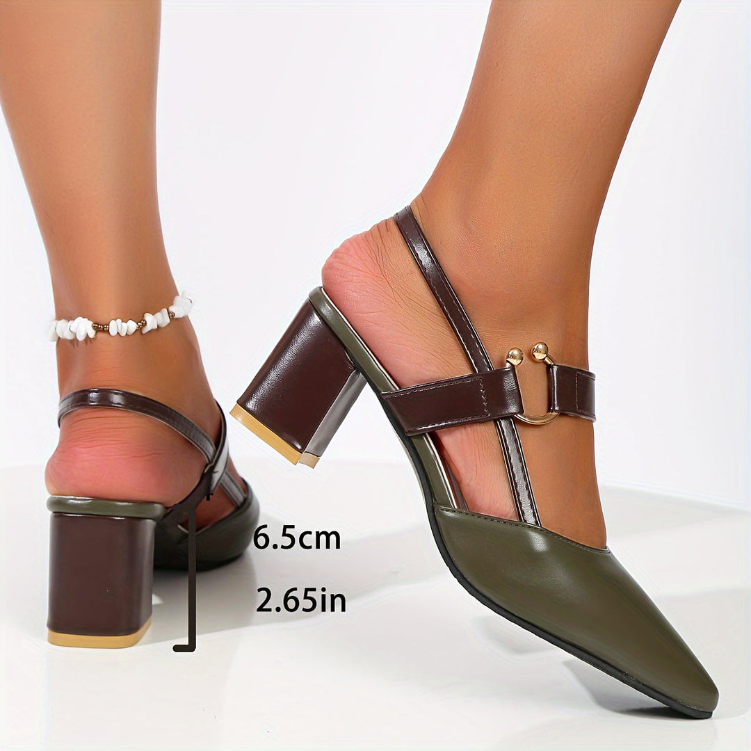 Elara · Escarpins Élégants et Confortables à Bride