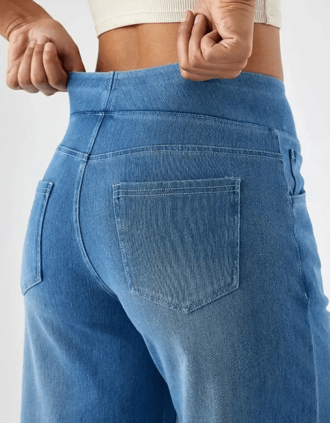 Elara · Pantalon Élégant à Taille Élastique