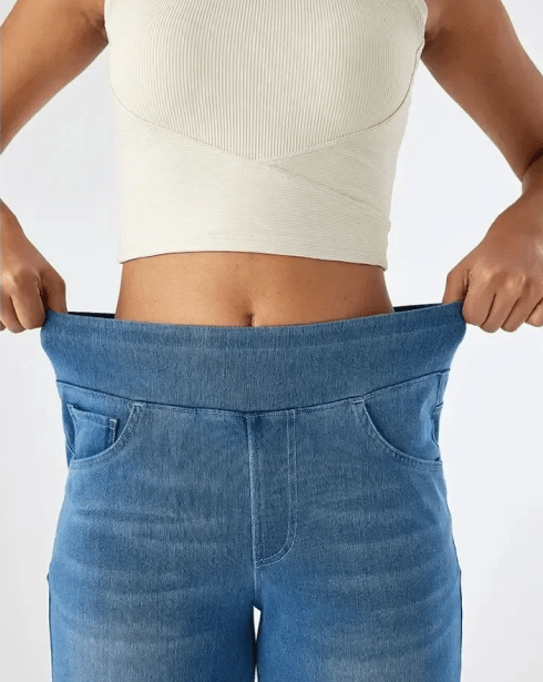 Elara · Pantalon Élégant à Taille Élastique