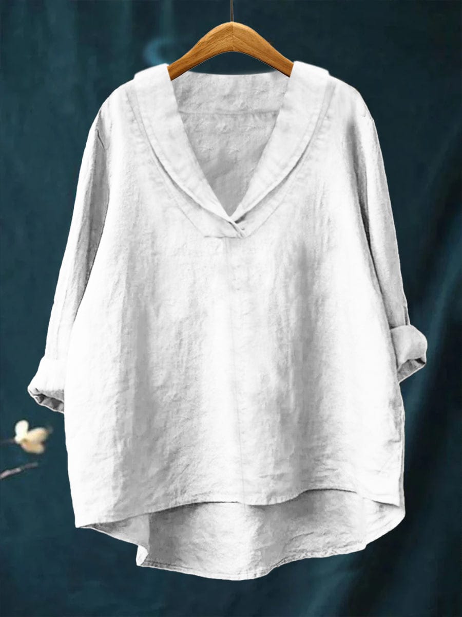 Samantha | Blouse d'été en lin élégante