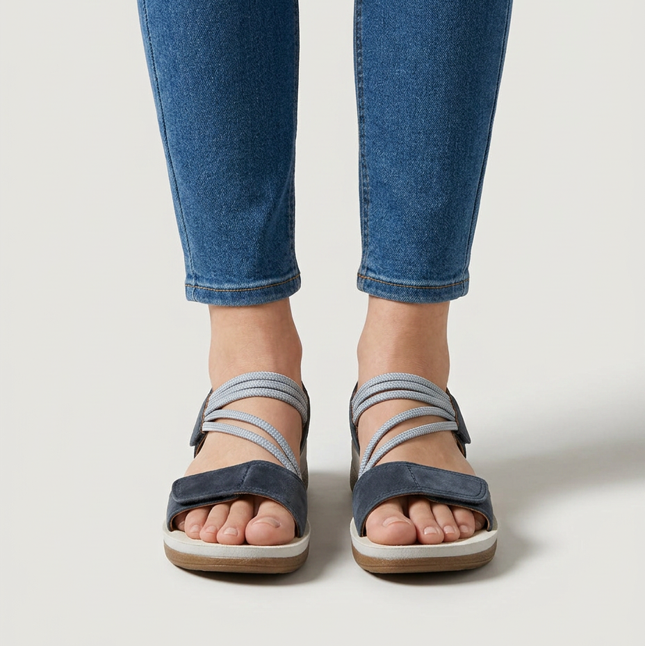 Talia - Sandale confortable femme