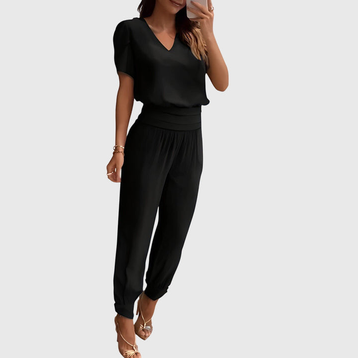 Jennifer™ | Ensemble blouse et pantalon tendance