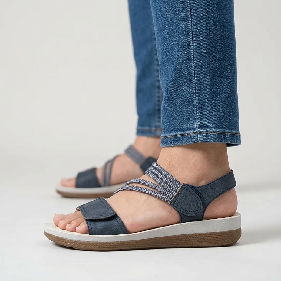Talia - Sandale confortable femme
