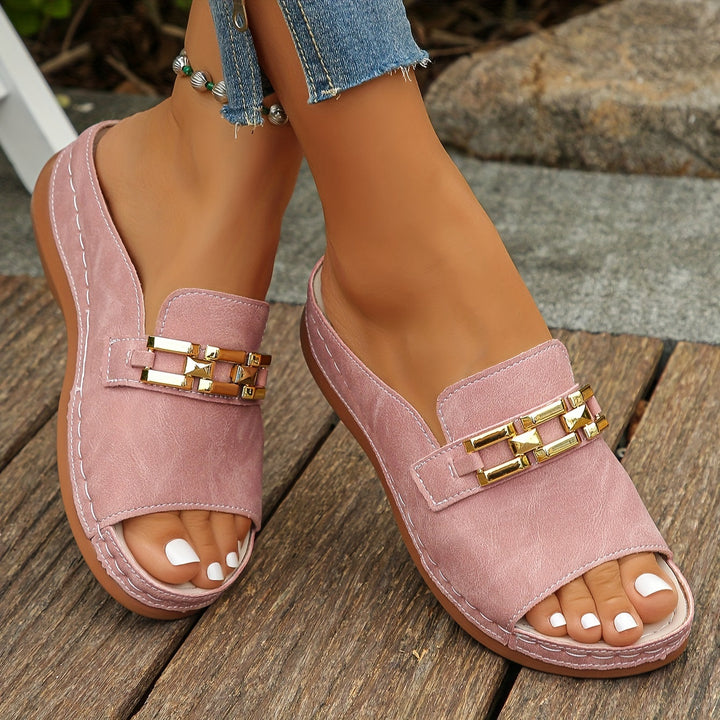 Roseline | Sandales Slide