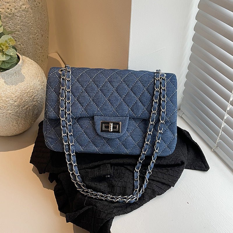 Elara · Chic Denim Tote