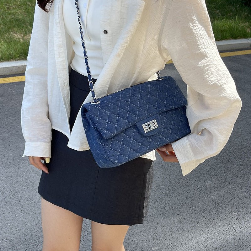 Elara · Chic Denim Tote