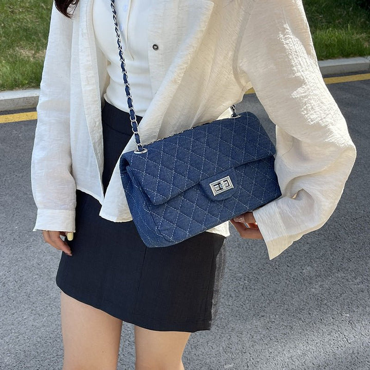 Elara · Chic Denim Tote