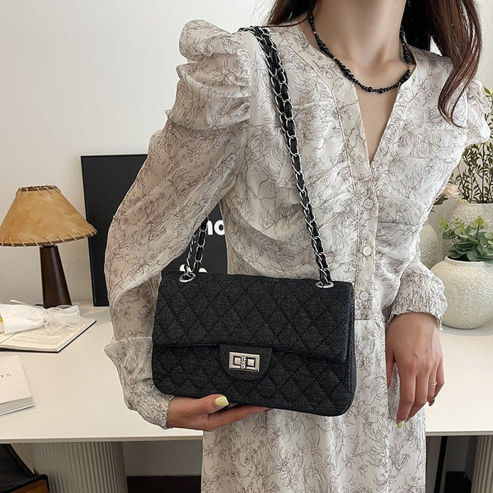 Elara · Chic Denim Tote