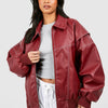 Elara · Oversized Bomber Jacket
