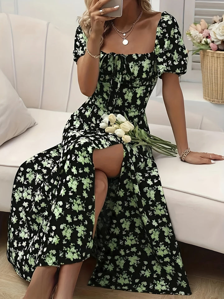 La Scintilla | Robe Élégante Florale Chloé