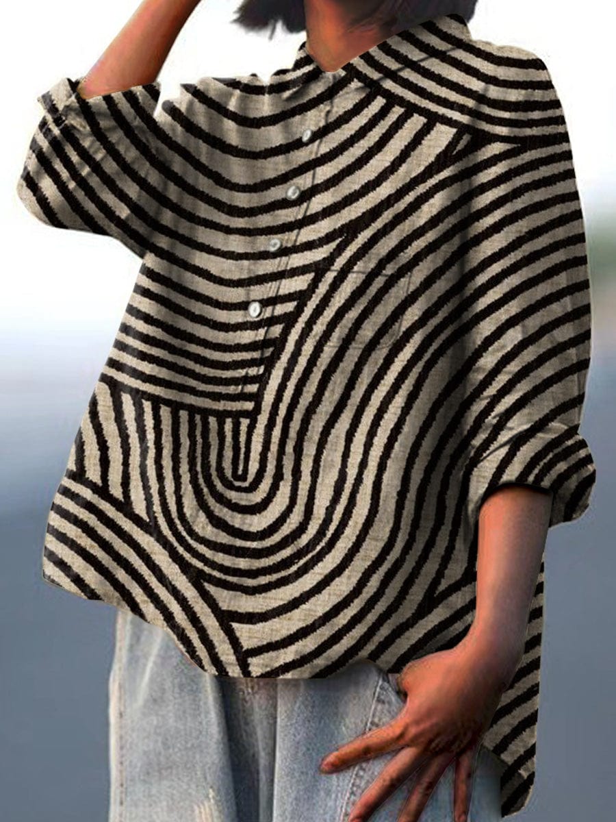 Melina | Blouse d'été en lin élégant