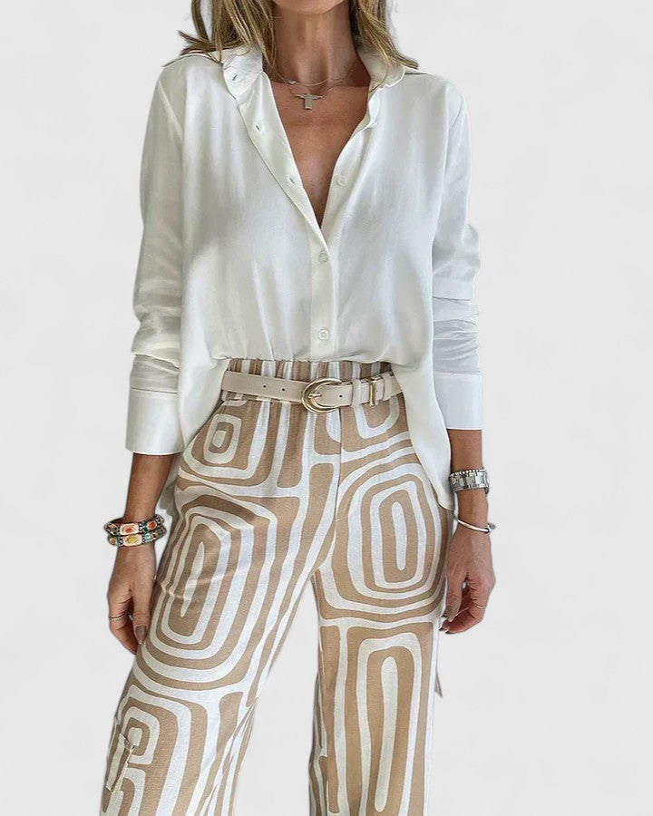 Kira | Ensemble élégant en deux pièces (INCLUS UNE CEINTURE COMME CADEAU)