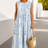 Robe Midi Feuillue Joy™