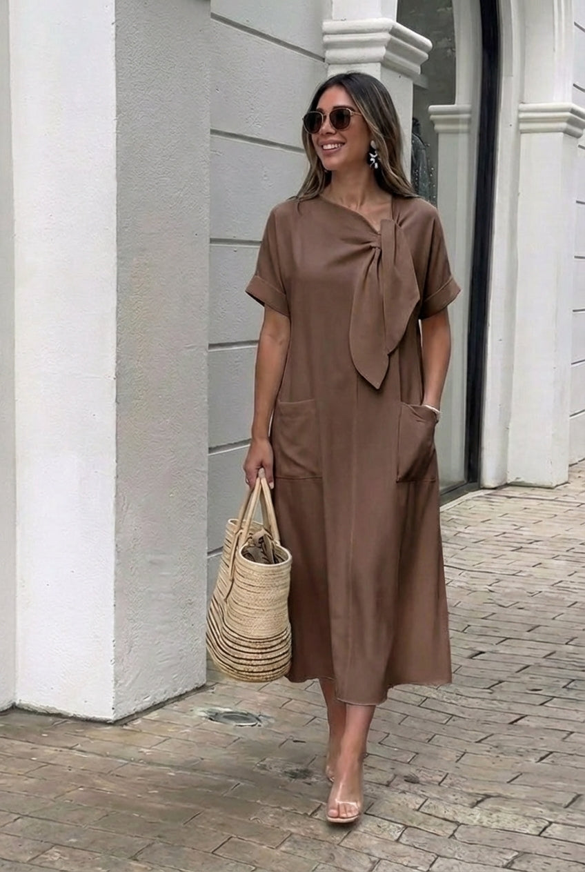Pilar | Robe élégante avec poches