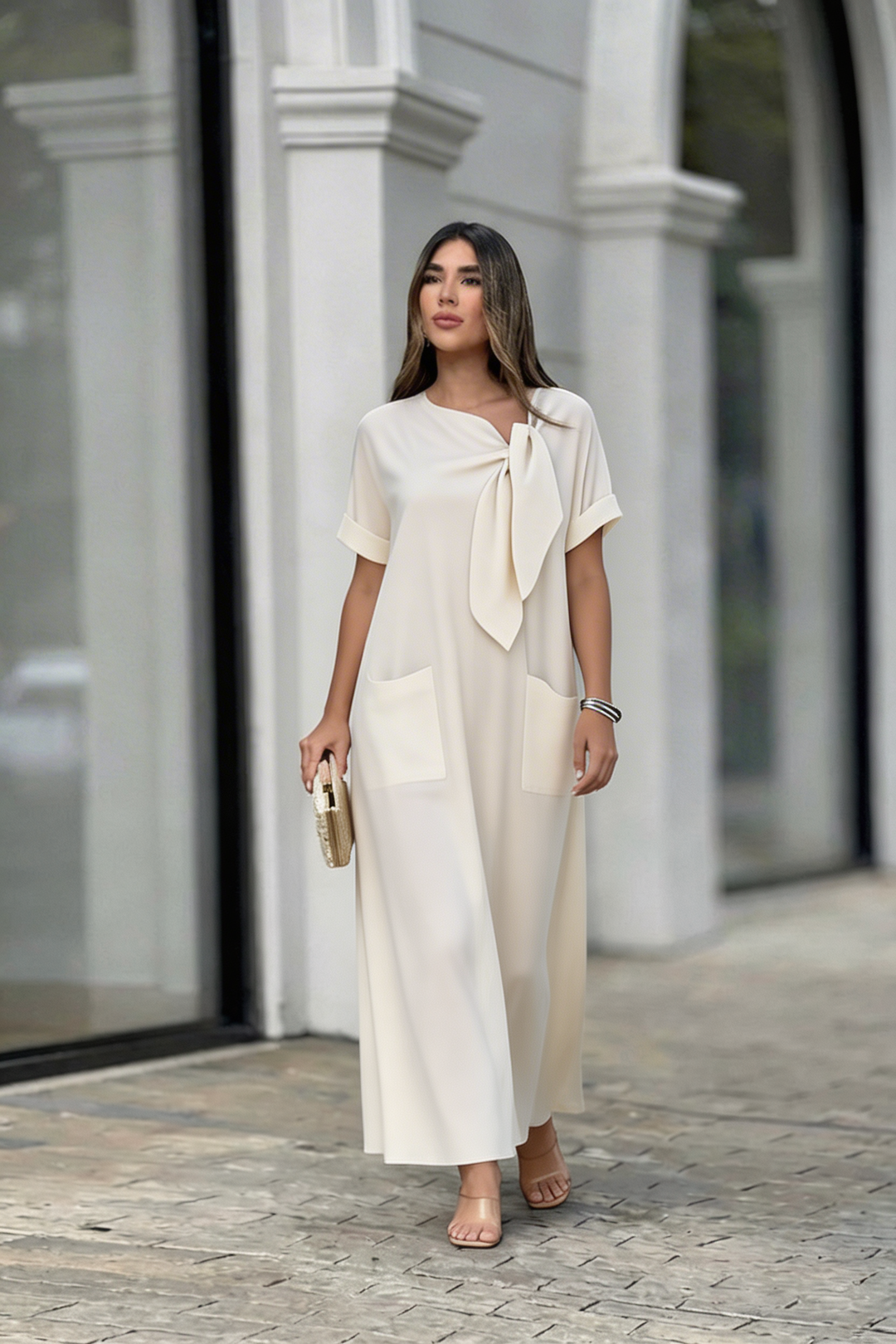 Pilar | Robe élégante avec poches