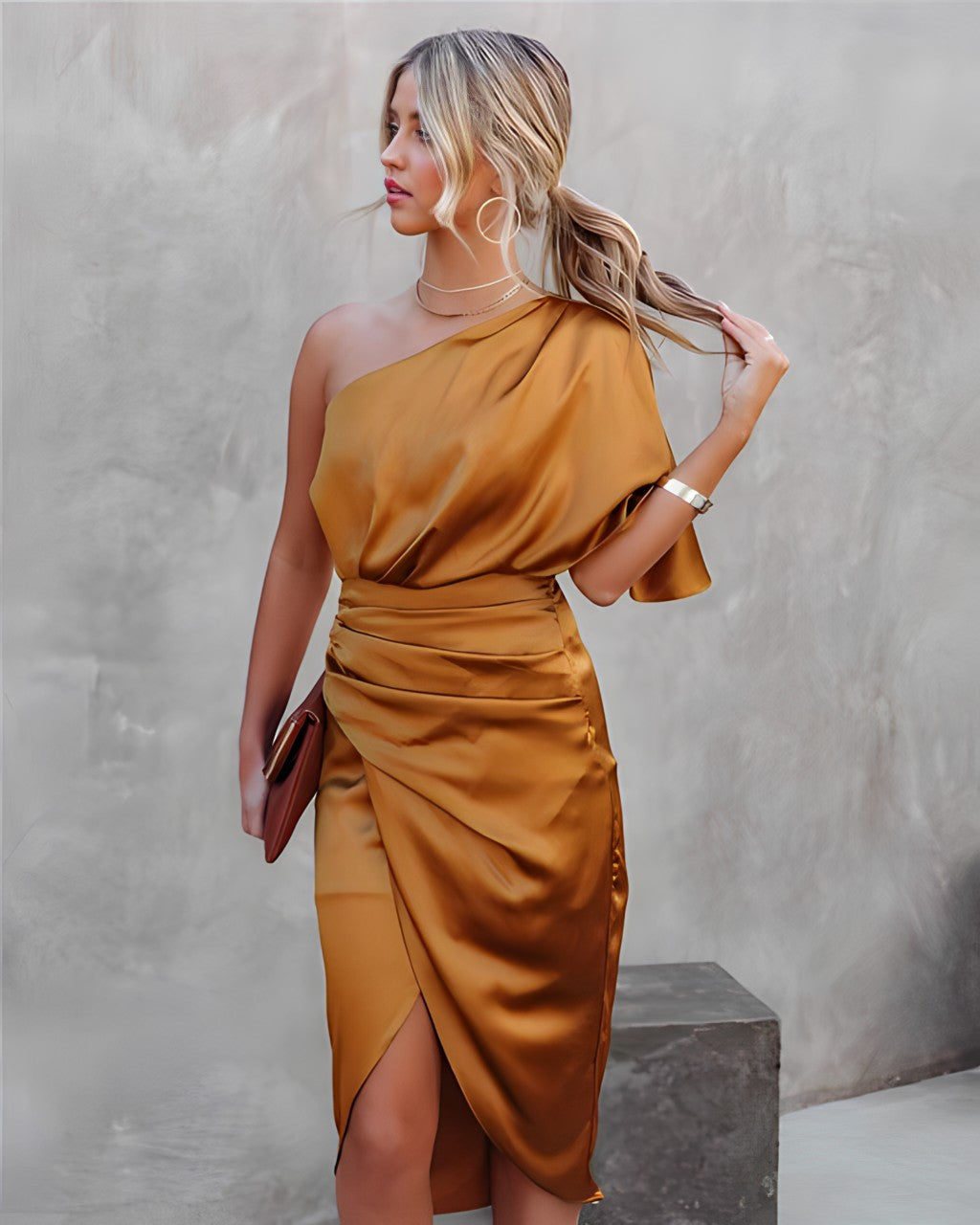 Goni™ | Robe Midi Élégante