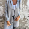 Elara · Élégant Gilet Long avec Capuche