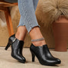 Elara · Bottines Élégantes à Talon Soutenu