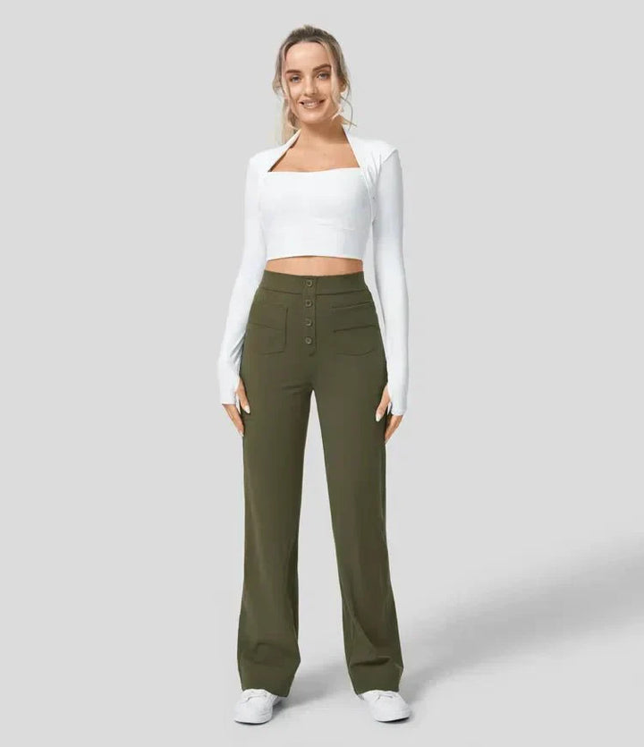 Elara · Pantalons Élastiques Chic et Confortables