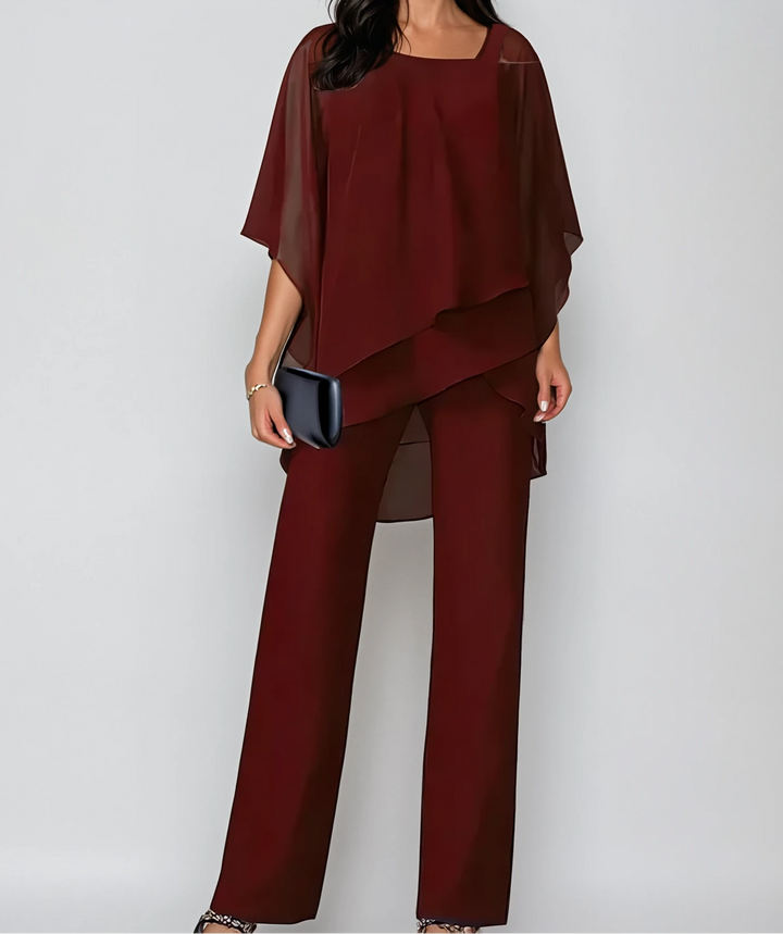 Elara · Ensemble Gabrielle™ en Deux Pièces Élégant