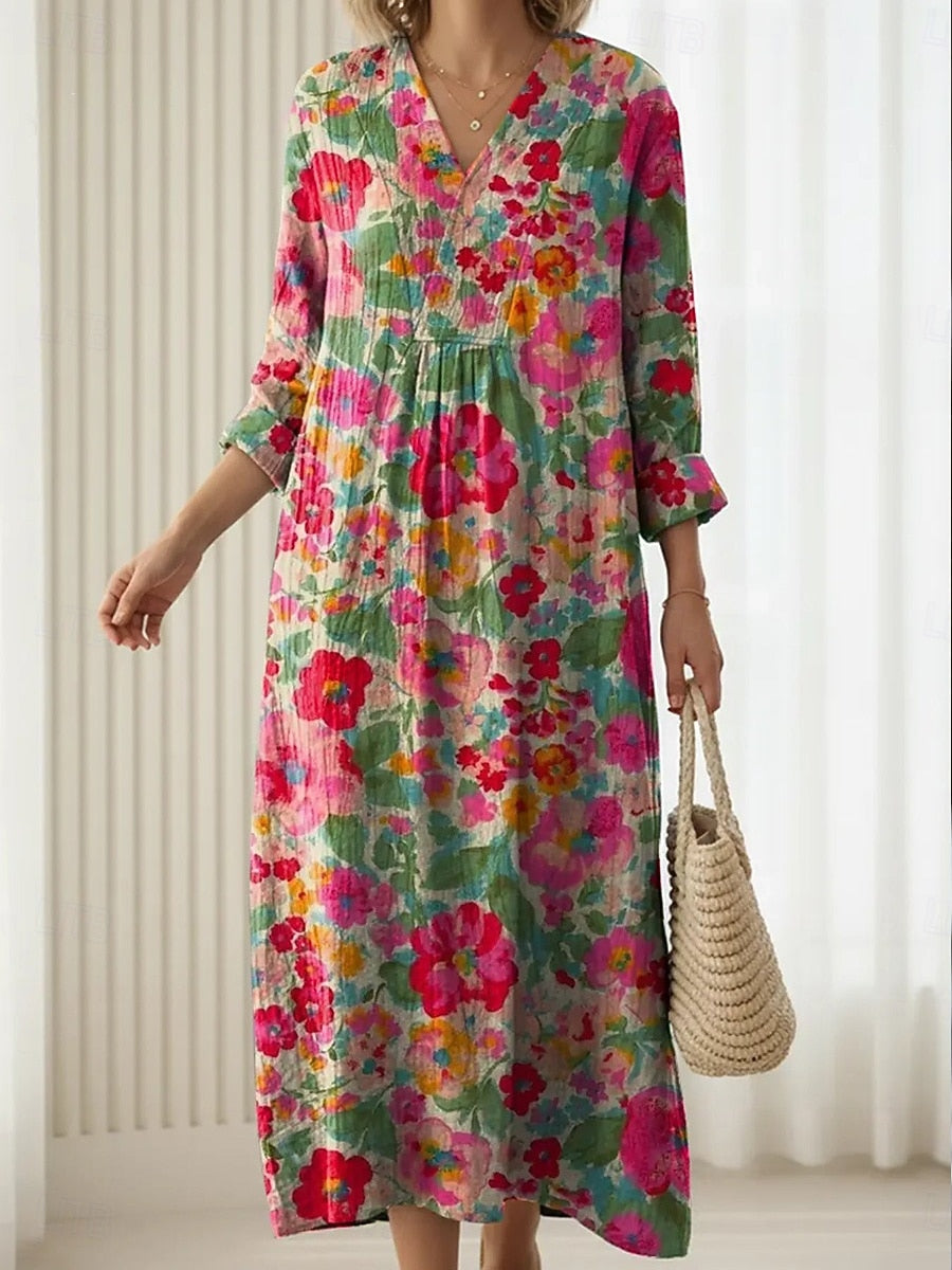 Elsie | Robe Midi Quotidienne