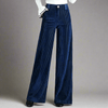 Elara · Pantalon en Velours Tricoté Taille Haute pour Femme