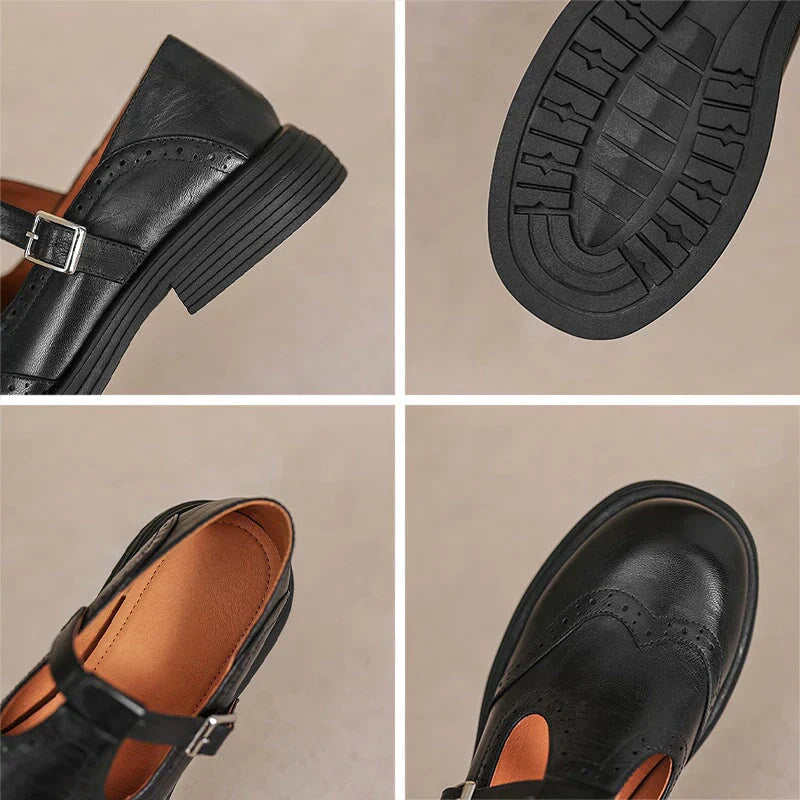 Leire - Élégante chaussure en cuir